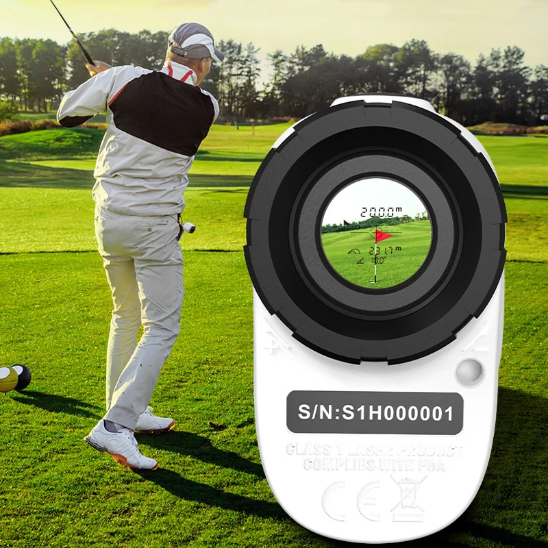 

Лазерный дальномер 6X для гольфа, 1000/650/600 м