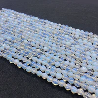 natural stone faceted loose spacer beads 6810mm jewelry diy making bracelet necklace accessories opal jewellry beaded charms