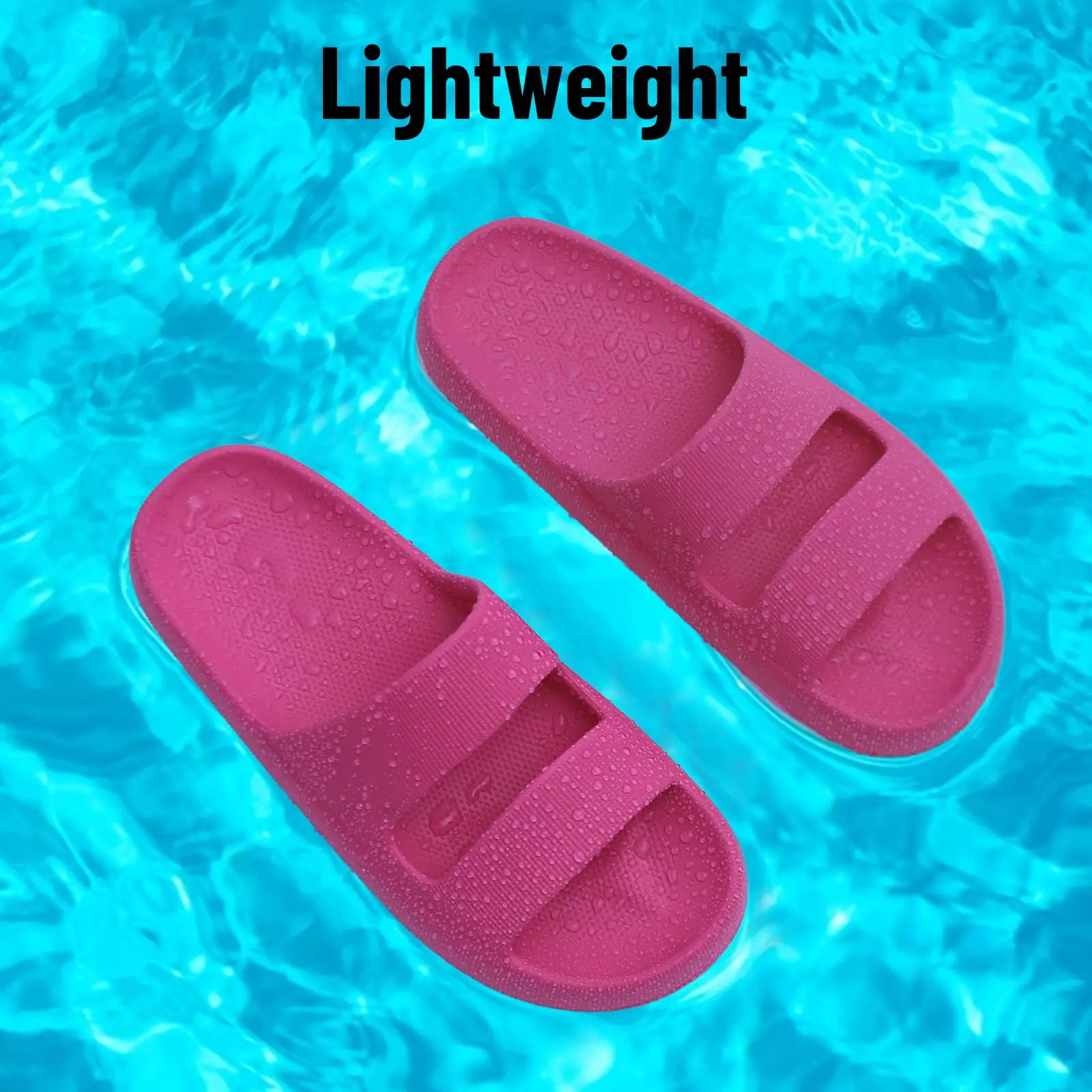 Comwarm New Women Cloud Slippers Summer Fashion Women Sandals With Arch Support Home Non-slip Shower Shoes Outdoor Beach Slides