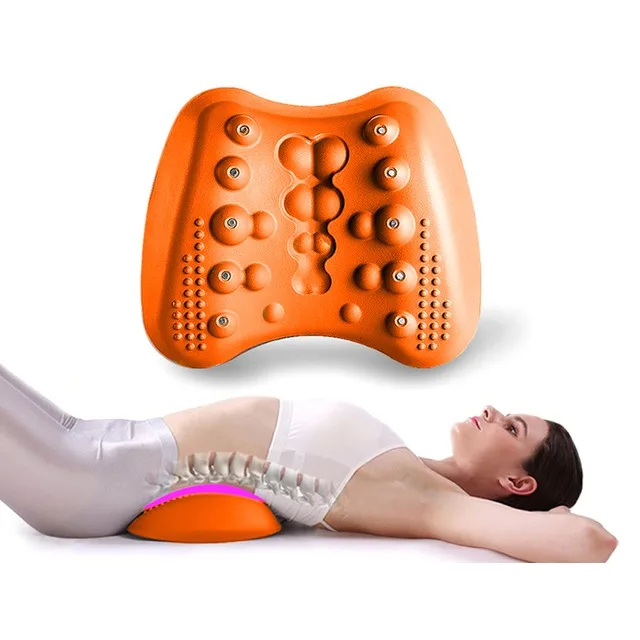 

Lumbar Support Pillow for Lower Back Pain Relief Muscle Yoga Stretcher Massager for Chronic Lumbar Pain Relief Herniated Disc