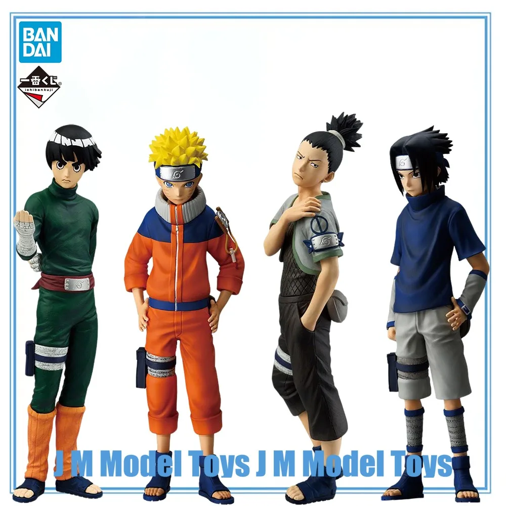Фото 【JM】100% Оригинальные фигурки Bandai Spirits Ichiban Kuji: Наруто Узумаки, Наруто Учиха Саске, Рок Ли, Нара Шикамару, Хьюга Неджи (в наличии) №2