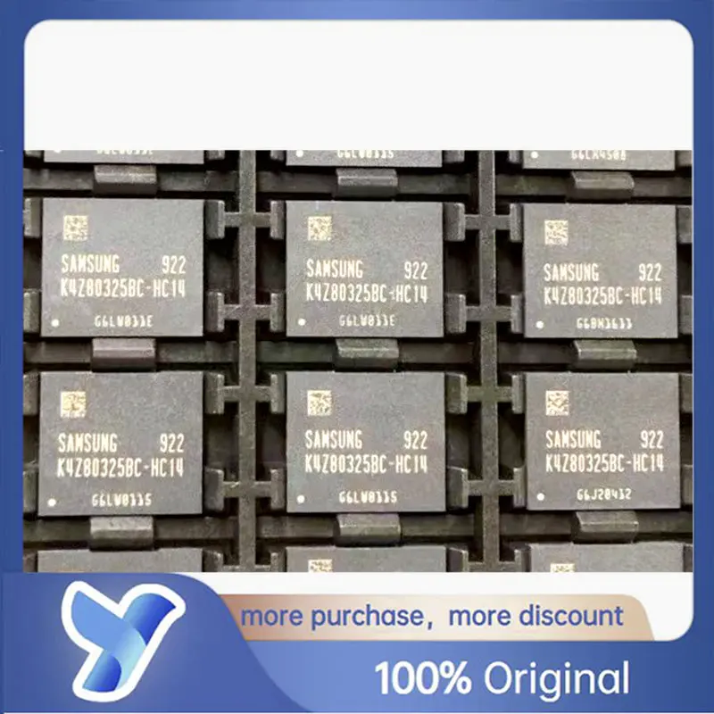 

Оригинальный Новый SAMSUNG K4Z80325BC-HC14 K4Z80325BC-HC16 K4Z80325BC HC14 K4Z80325BC HC16 H56C8H24AIR S2C BGA чипсет