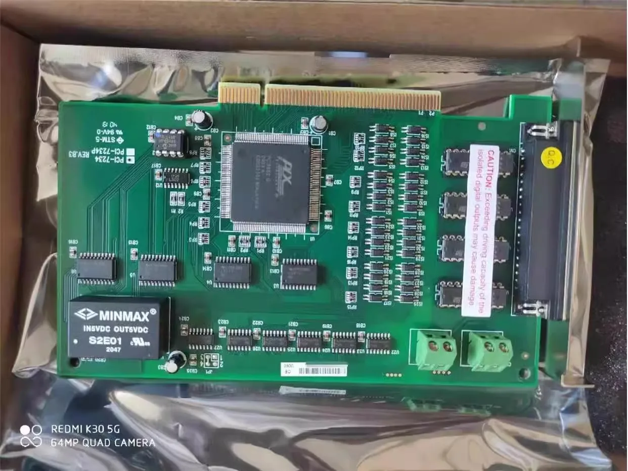 Новый сбор переключателя ADLINK PCI-7433 PCI-7434 входная карта