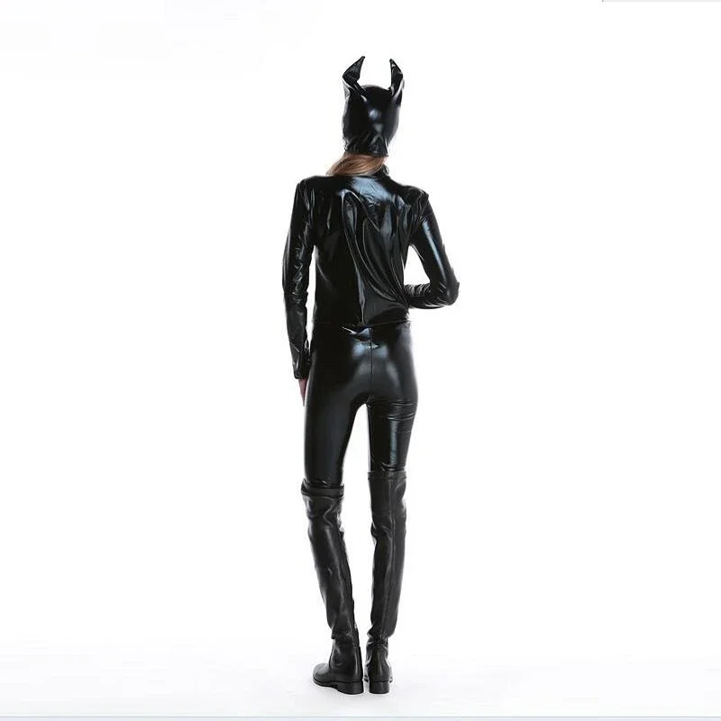 Костюмы на Хэллоуин праздничная одежда для кошек с мочами черный секс-молния