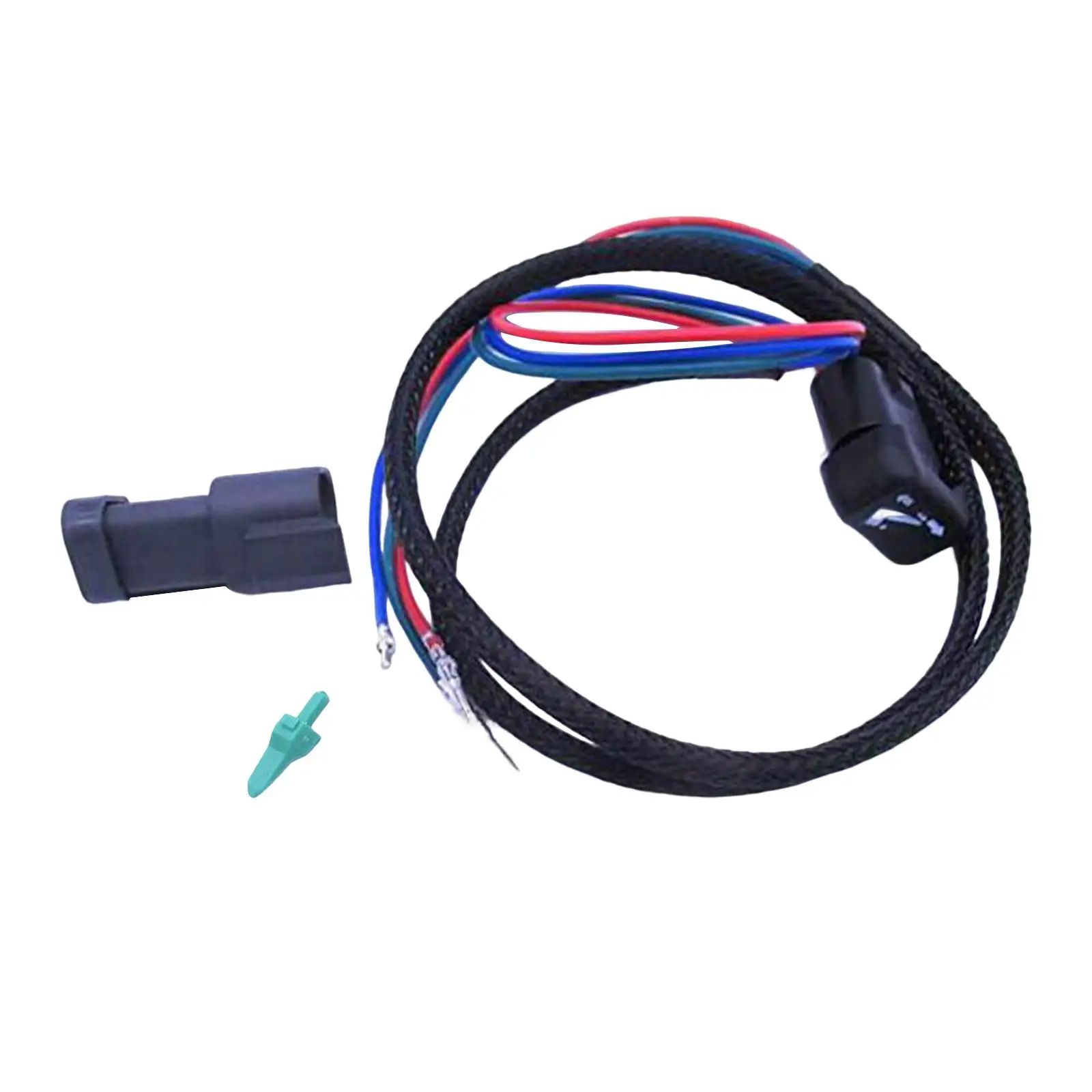 

Переключатель Trim Tilt, замена 5007485, прочный, легкая установка, запчасти для автомобиля, Plug and Play, черный