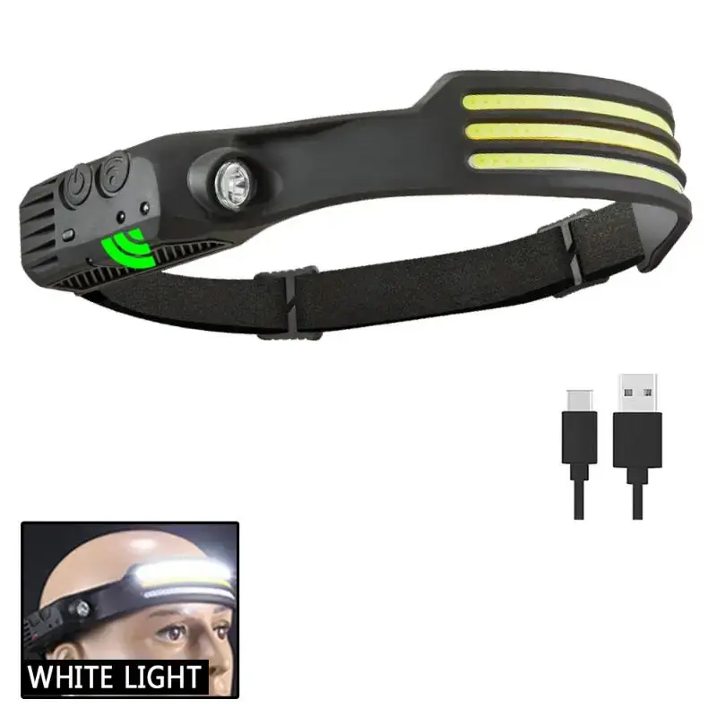 

Налобный фонарь USB зарядка 5 режимов