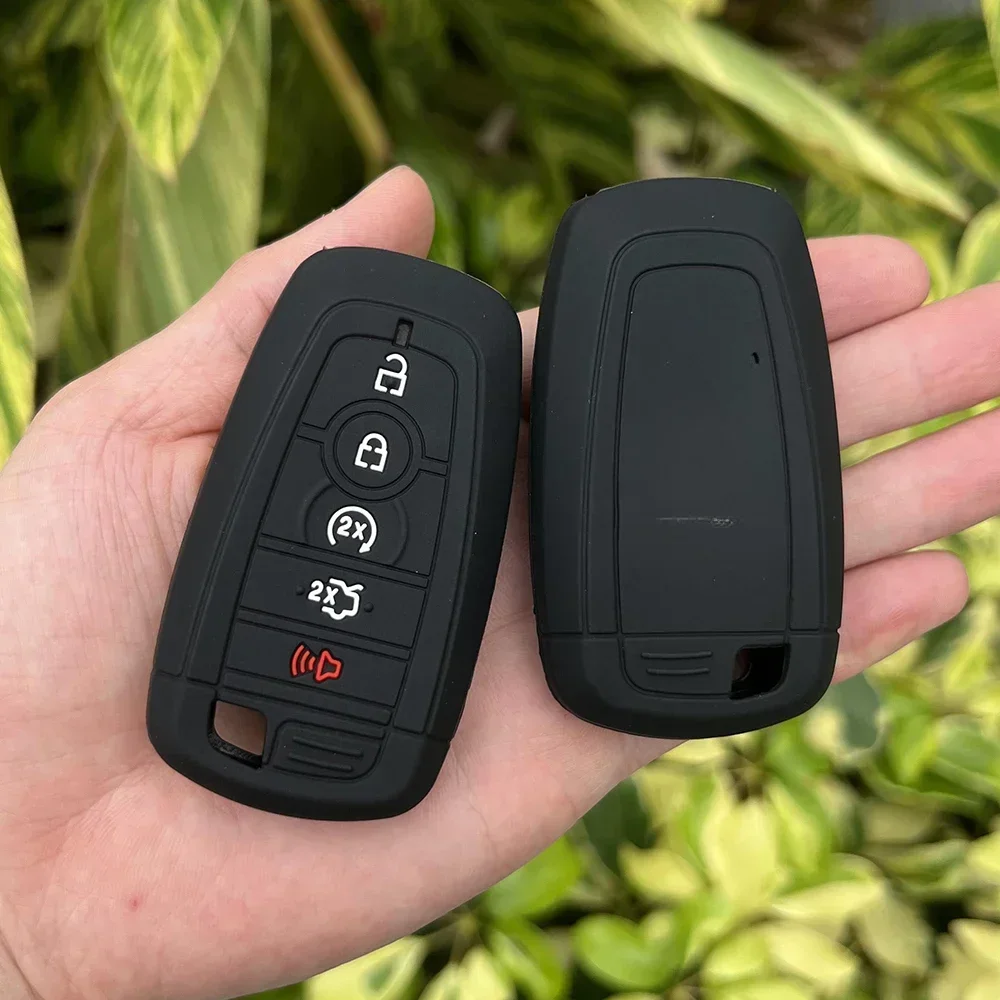 

Силиконовый чехол для автомобильного ключа для Ford Maverick Focus Edge Explorer Expedition Everest Fusion Mondeo Mustang Raptor Bronco Key