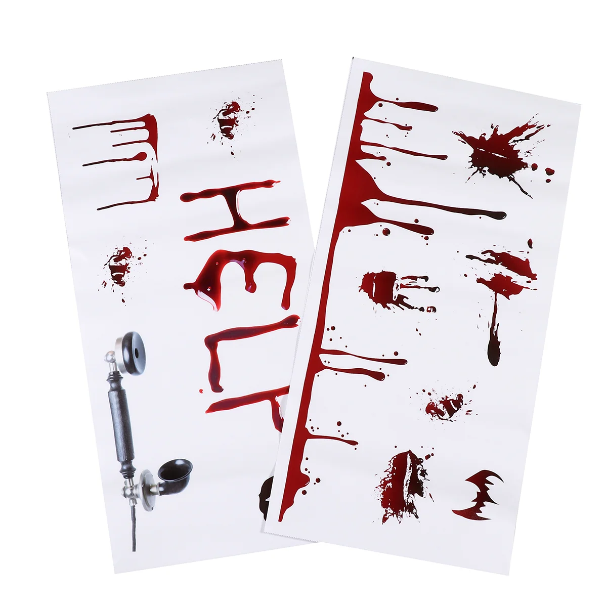 

2pcs Decorative Funny Scary Practical Wall Decals Wall Sticker Door Sticker