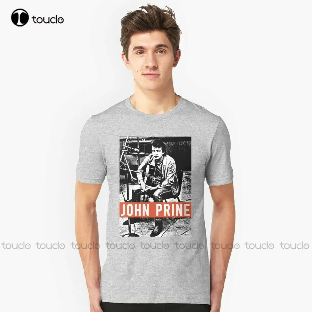 

Футболка John Prine с цифровой печатью, унисекс