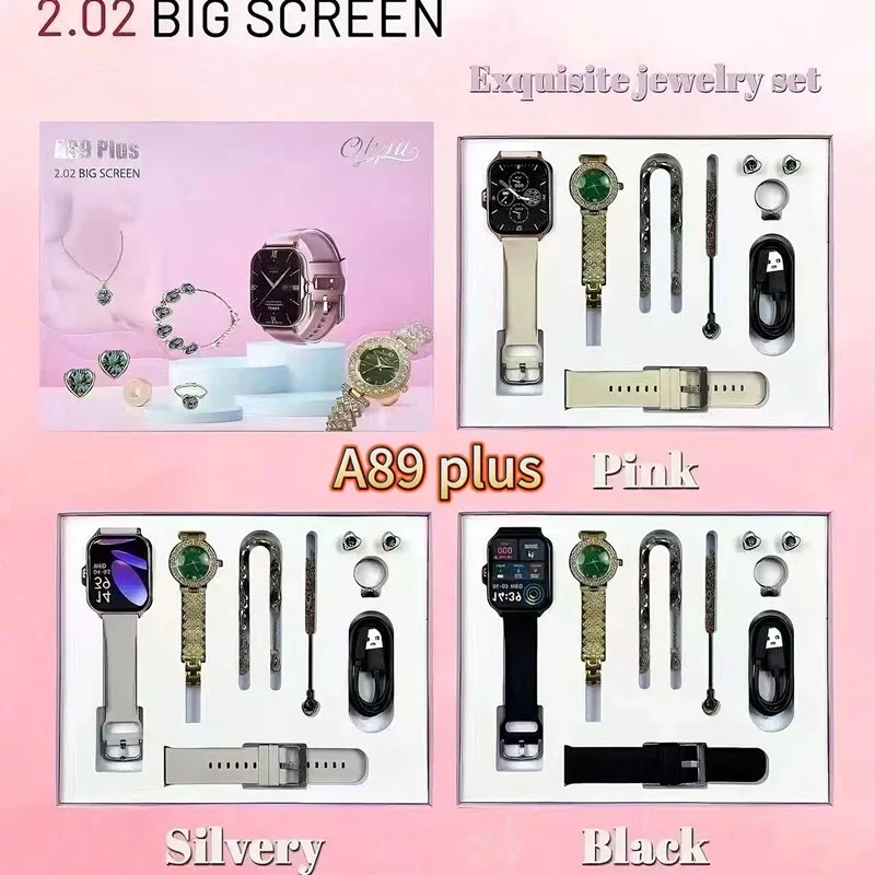 Смарт-часы A89 Plus с шагомовым счетчиком и вызовом