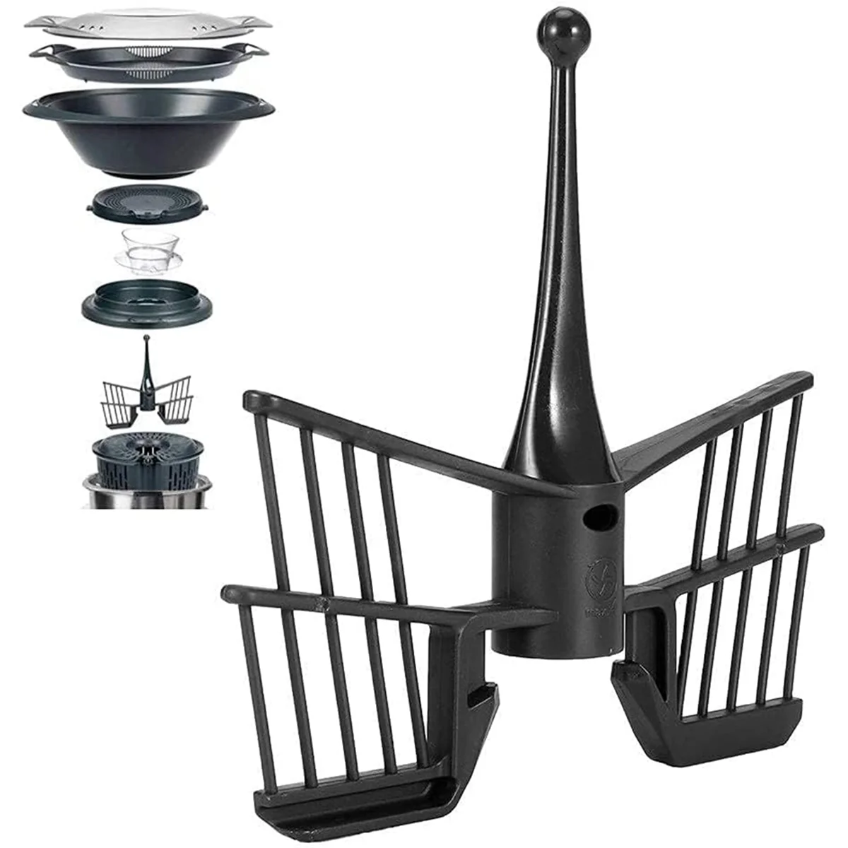 Соковыжималка скребок для перемешивания бабочки Vorwerk Thermomix TM31 TM5 TM6 запасные части