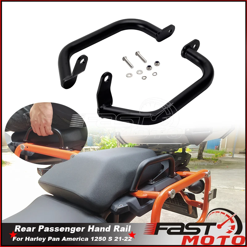 

For Harley Pan America 1250 Special 2021 2022 RA1250 S Motorcycle Hand Rail Rear Passenger Seat Side Armrest Handle Grab Bar
