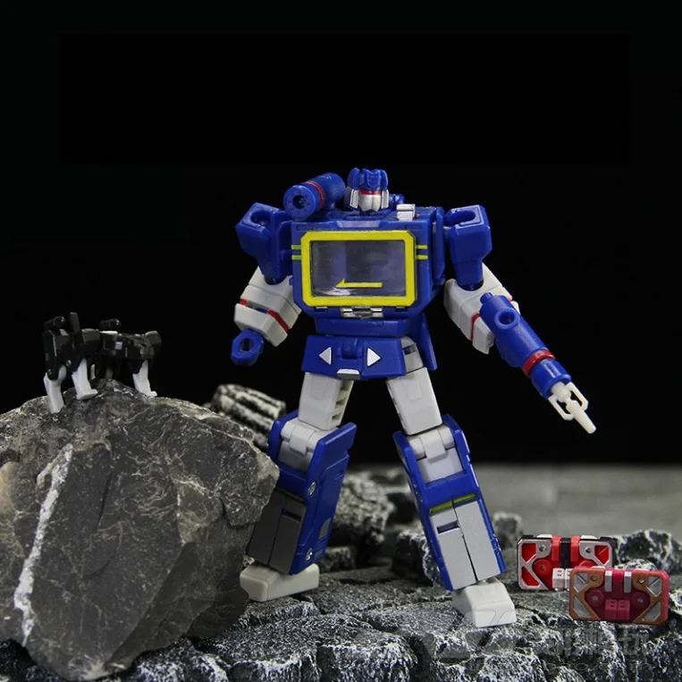 

Новая акустическая лента-трансформер PT04, 3 магнитных ленты DX9, Инженерная техника, миниатюрная экшн-фигурка, игрушка-робот с коробкой