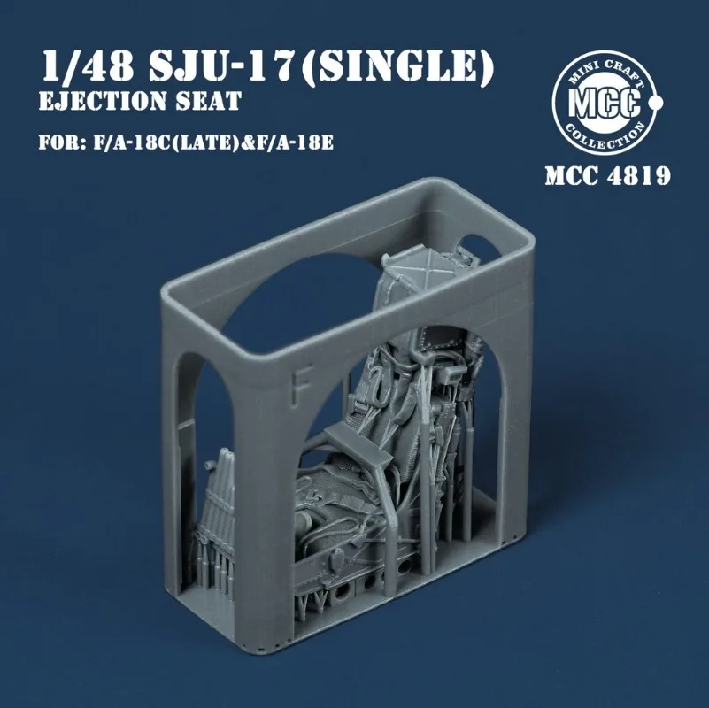 Фото Сиденье для высадки MCC 4819 1/48 SJU-17 (одиночное) для F/A-18C (поздняя версия) и F/A-18E (1 шт.) №2