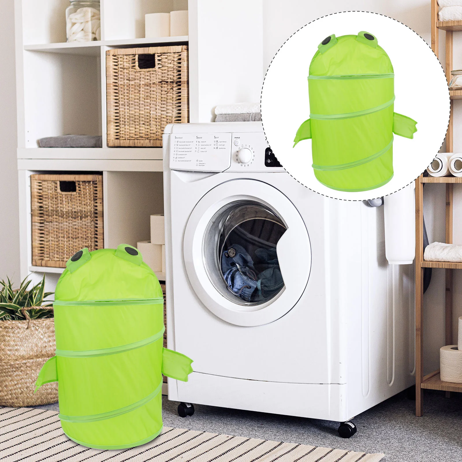 

Basket Laundry Hamper Storage Sundries Organizer Clothes Baskets Toy Foldable Collapsible Mesh Dirty Up Cloth Bucket Kid Bin