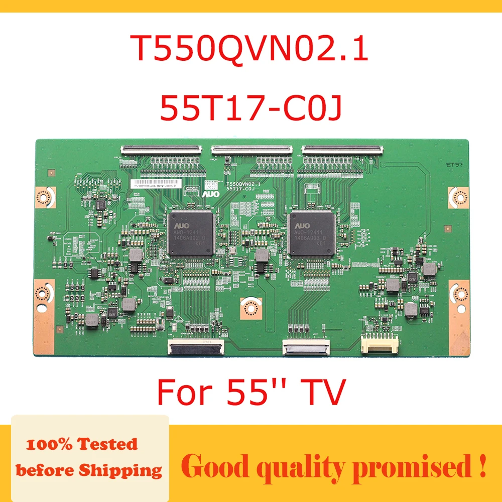 T Con Board T550QVN02.1 55T17-C0J 55-дюймовый ТВ-логика для профессионального тестирования на 55-дюймовом телевизоре Бесплатная доставка.