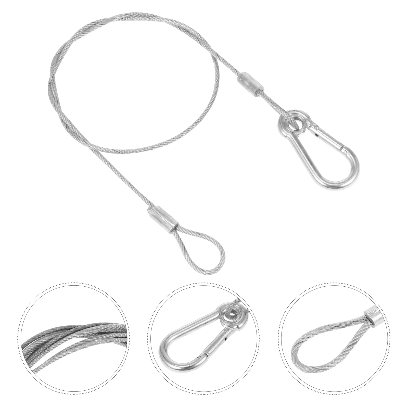

Safety Cable Light Rope Lamp Lights Lighting Lamps Duty Accessories Load Cables Head Lock Moving Dj Lanyard Supplies Steel Y De