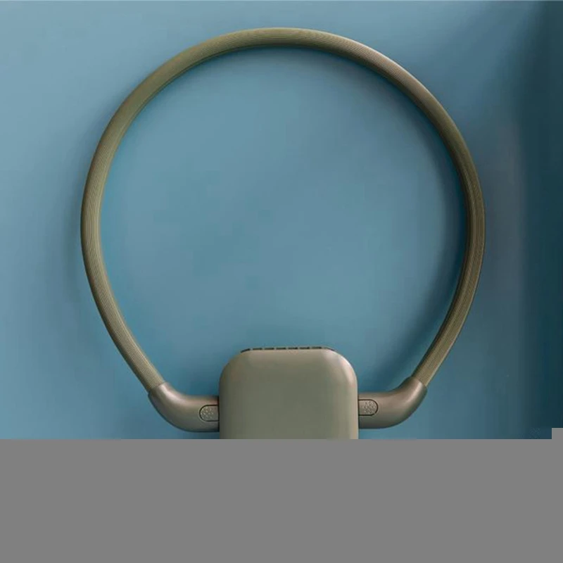 

Спортивный шейный вентилятор, ручной многофункциональный мини-вентилятор с USB-зарядкой и зажимом для талии