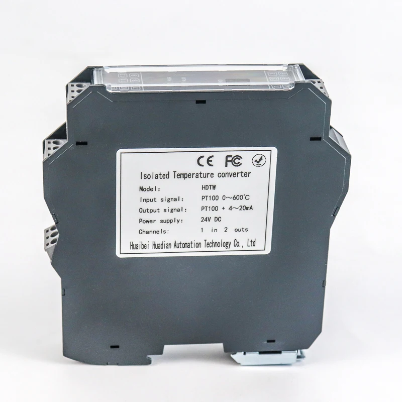 1 в 2 Выход PT100 вход * температурный изолятор передатчик сигнальный сплиттер