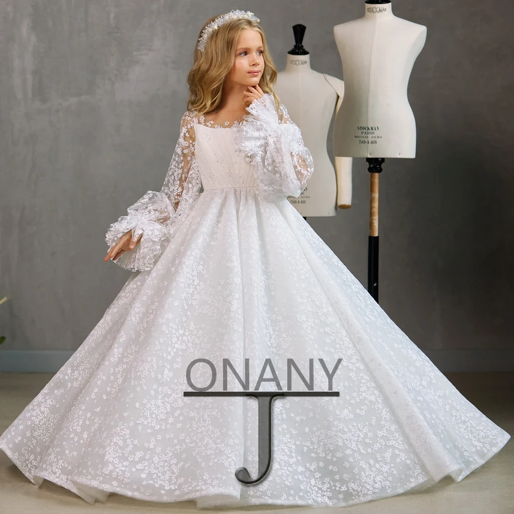 

JONANY Delicate Flower Girl Dress A-Line New Arrival Made To Order Birthday Pageant Communion Robe De Demoiselle Baby Party