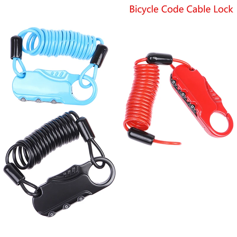 

Велосипедный кодовый замок, цифровой замок для шлема, с защитой от кражи, для горных и дорожных велосипедов, аксессуары для езды на велосипе...