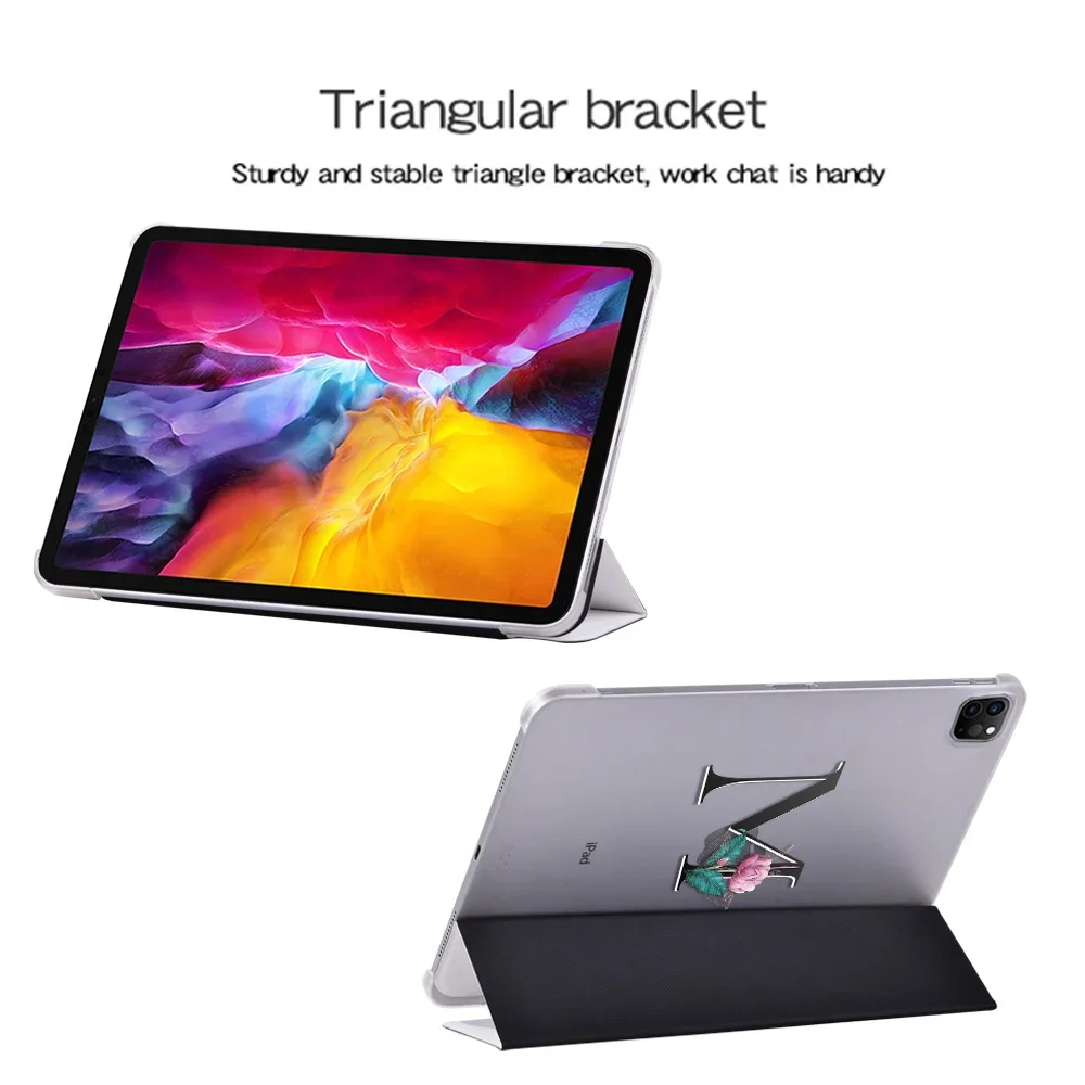 Чехол для Apple iPad Pro 11 дюймов 2018 2020 2021/Pro 9 7 дюйма 2015/Pro 10 5 2017 кожаный тройной