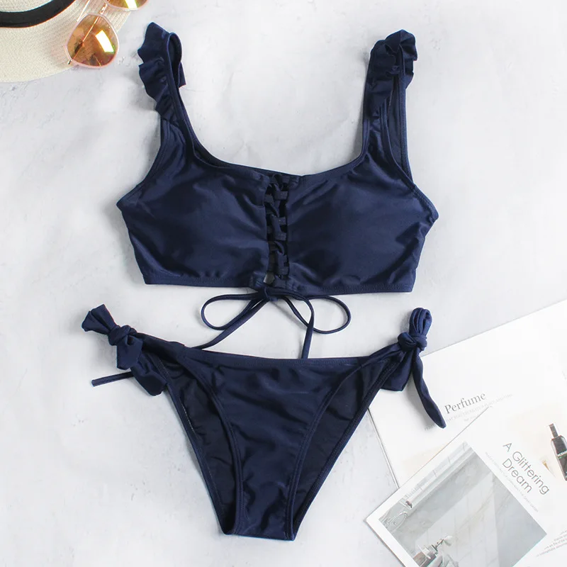 

2019 foreign trade sexy bikini explosion print factory wholesale