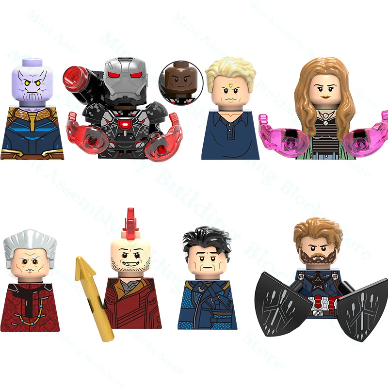 Строительные блоки Marvel, игрушки Мстители, Железный человек, Человек-паук, утридер вон, Черная Вдова, Капитан Америка, детская игрушка, подарок на день рождения
