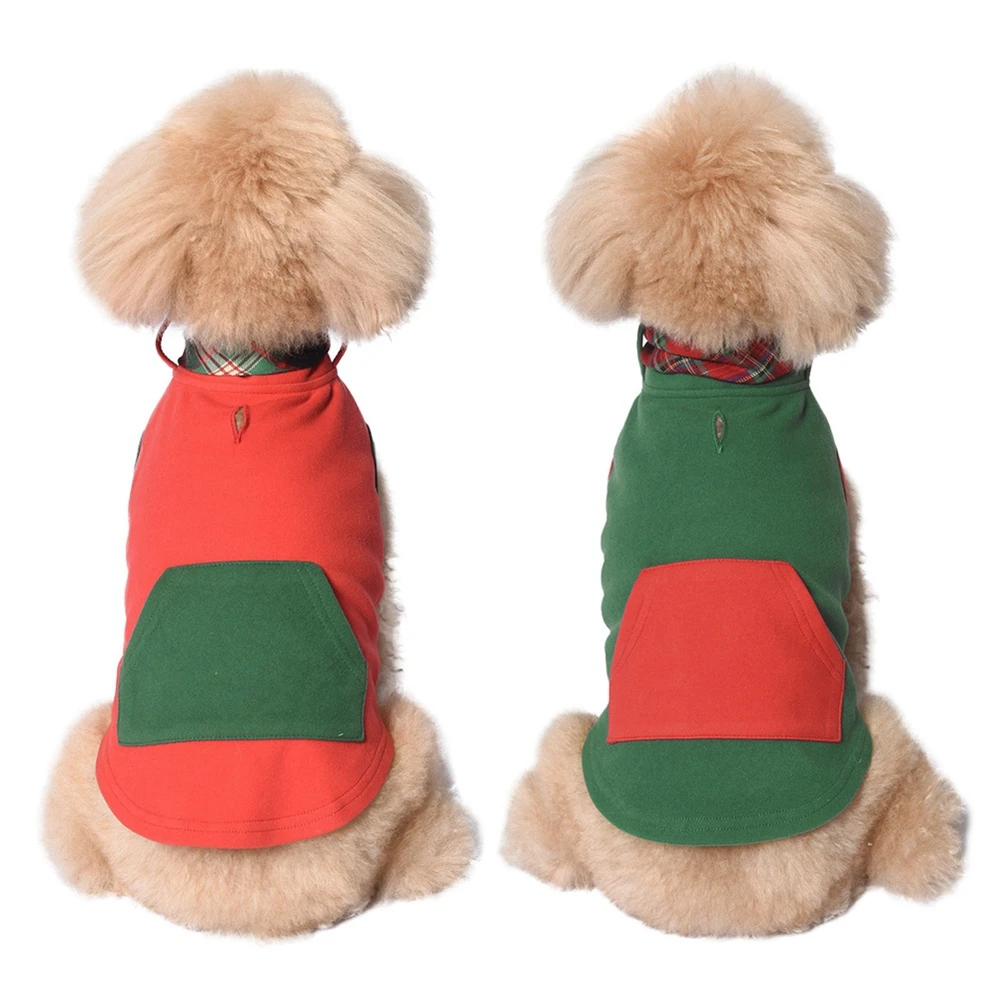 

Christmas Dogs Clothing Dog Clothes Pets For Small Medium Dogs Costume Chihuahua Pet Shirt Warm Dog Clothing Yorkshire