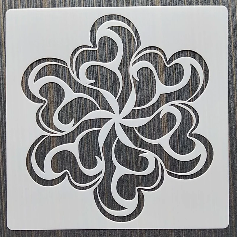 20*20 см Индивидуальные трафареты с облаками для самостоятельной сборки настенная