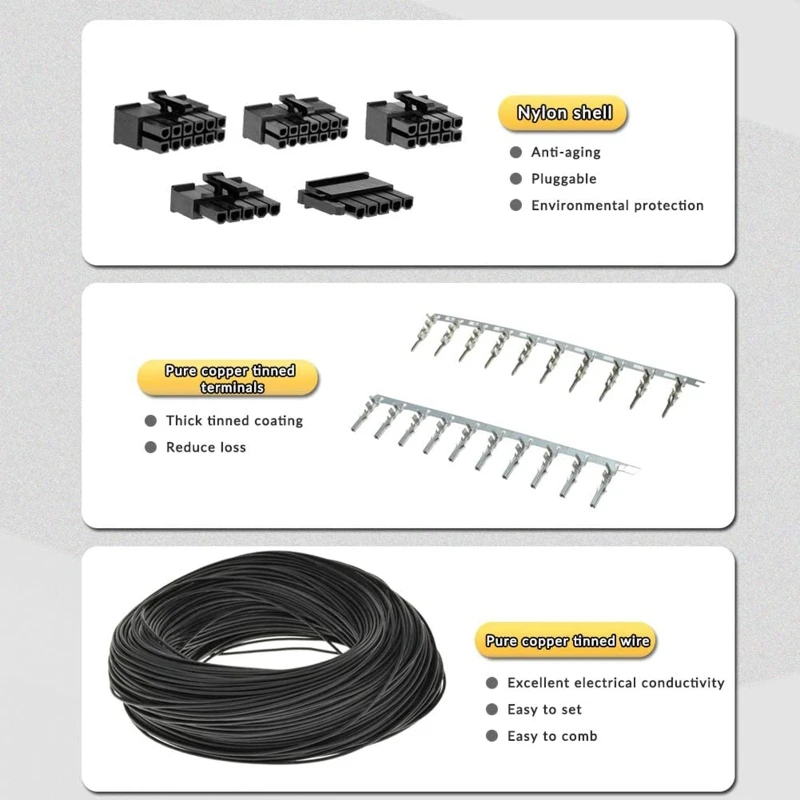 

Main Power 24 pin to 8 pin ATX Power Supply Adapter Cable for Dell Optiplex 3020 7020 9020 Precision T1700