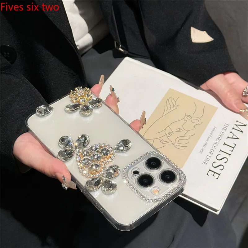 Блестящий бриллиантовый чехол для Samsung A05 A15 A25 A35 A55 A14 A24 A34 A54 A13 A23 A33 A53 A12 A22 A32 A52