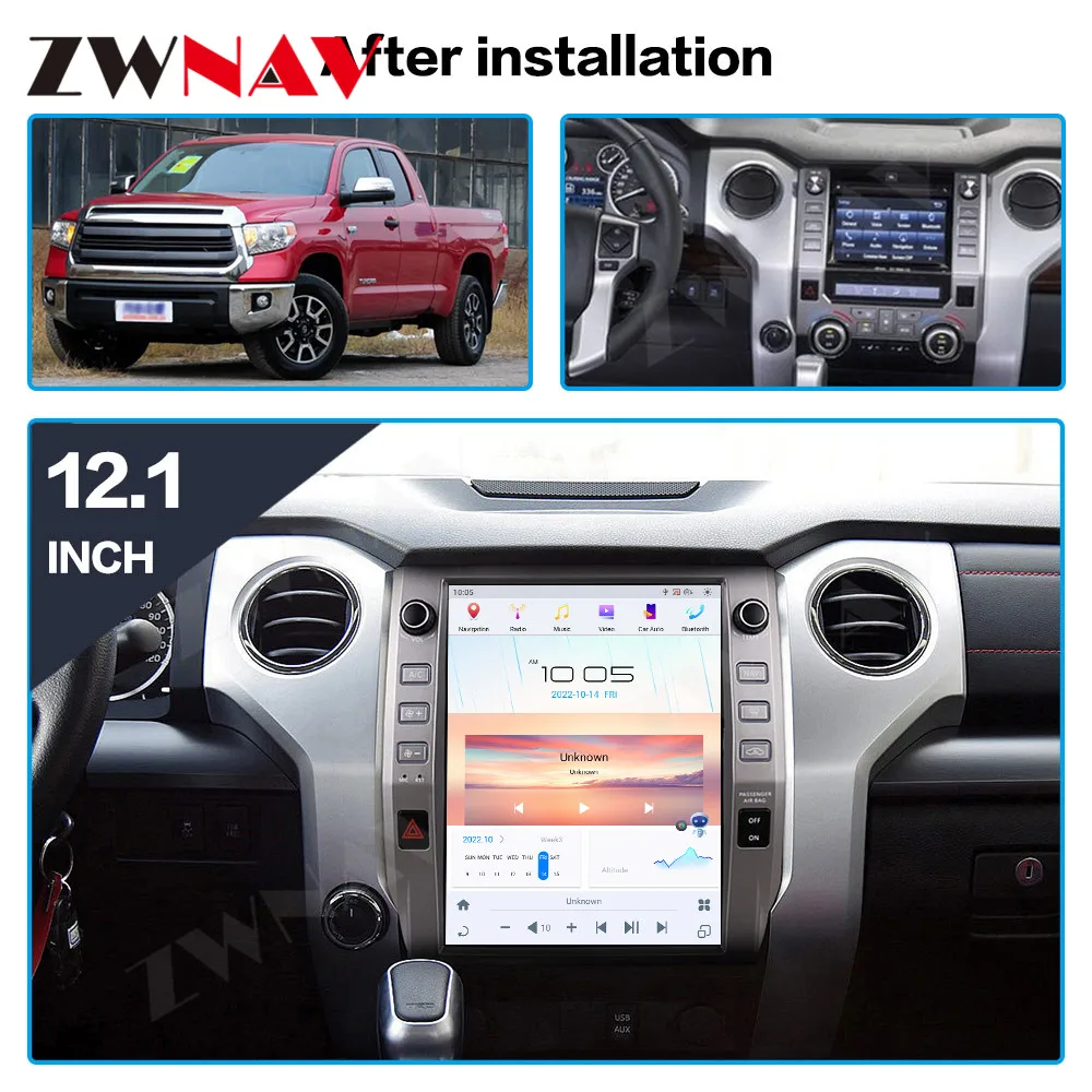 Для Toyota Tanta 2014-2019 4G Android 11 Tesla Radio Style автомобильный GPS-навигатор мультимедийный