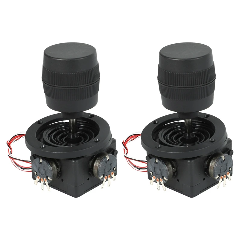 

2X 3-Axis Joystick Potentiometer R300B-M2 5K 3D Security Yuntai Control Ball Machine Keyboard Monitor Joystick