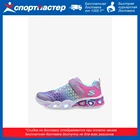Кроссовки для девочек skechers sweetheart lights, фиолетовый