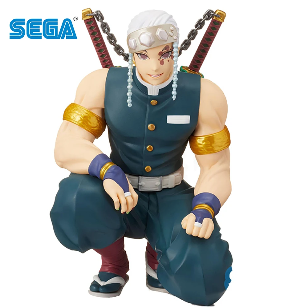 

SEGA Original Uzui Tengen Demon Slayer Anime Figure Collectible Model Action Toys Gifts