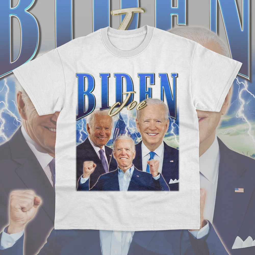 Футболка унисекс с принтом Джо биден