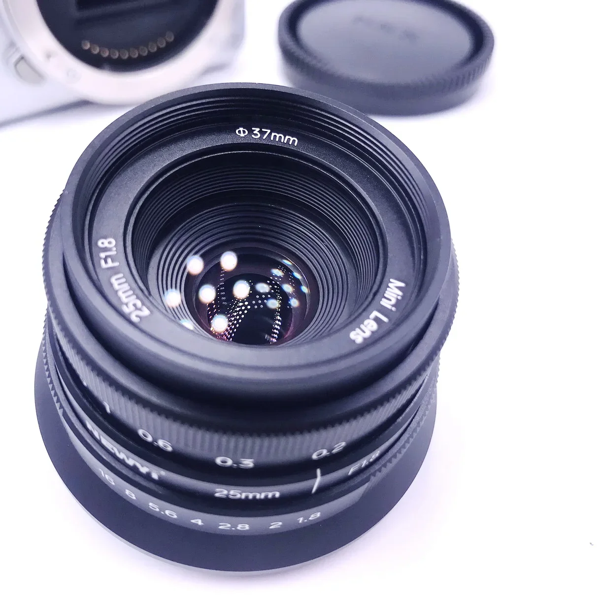 25 мм F/1 8 объектив с ручной фокусировкой для Sony E-mount Camera A6500/5100