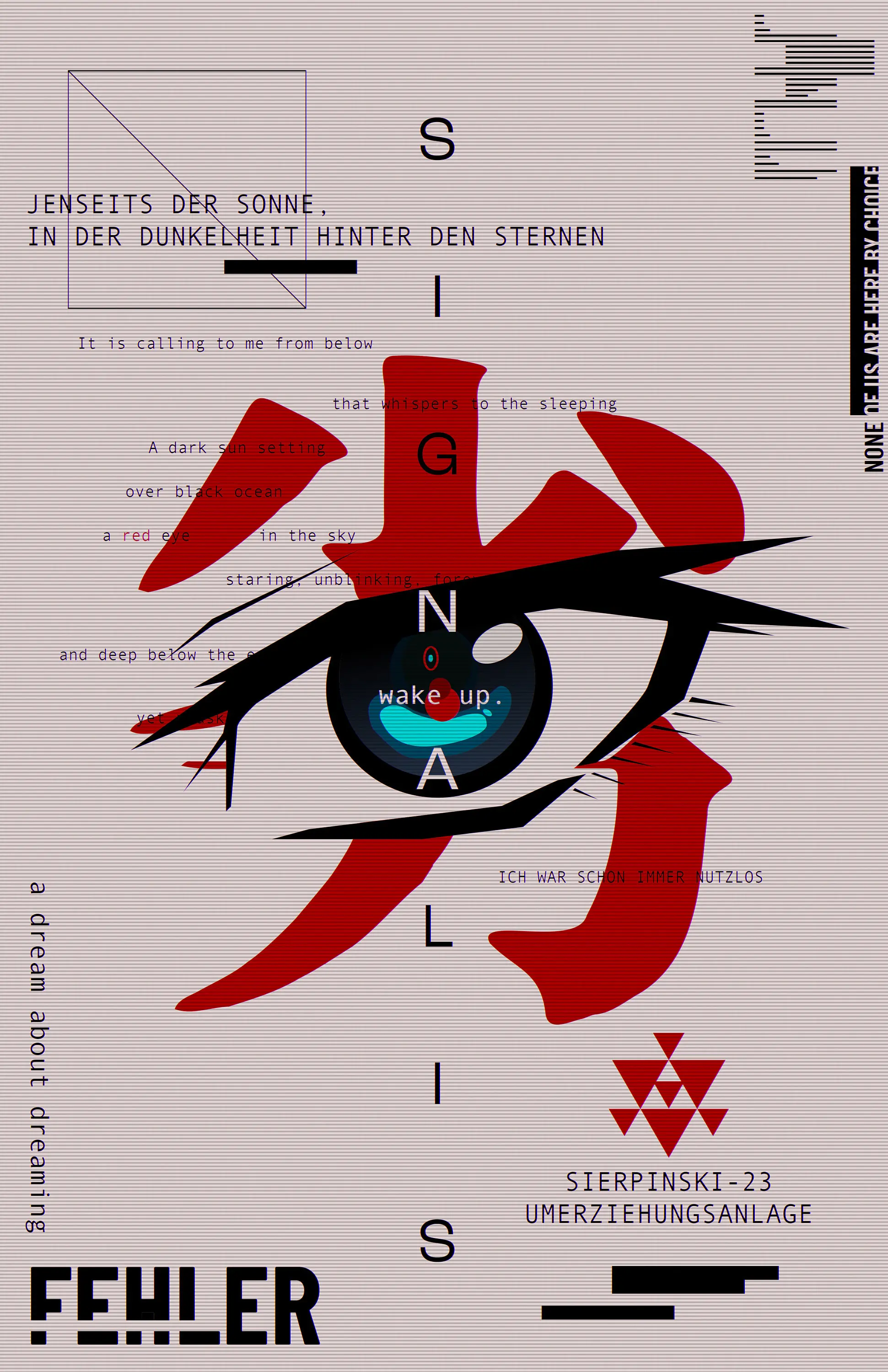 

Печать на холсте Signalis Survival Horror