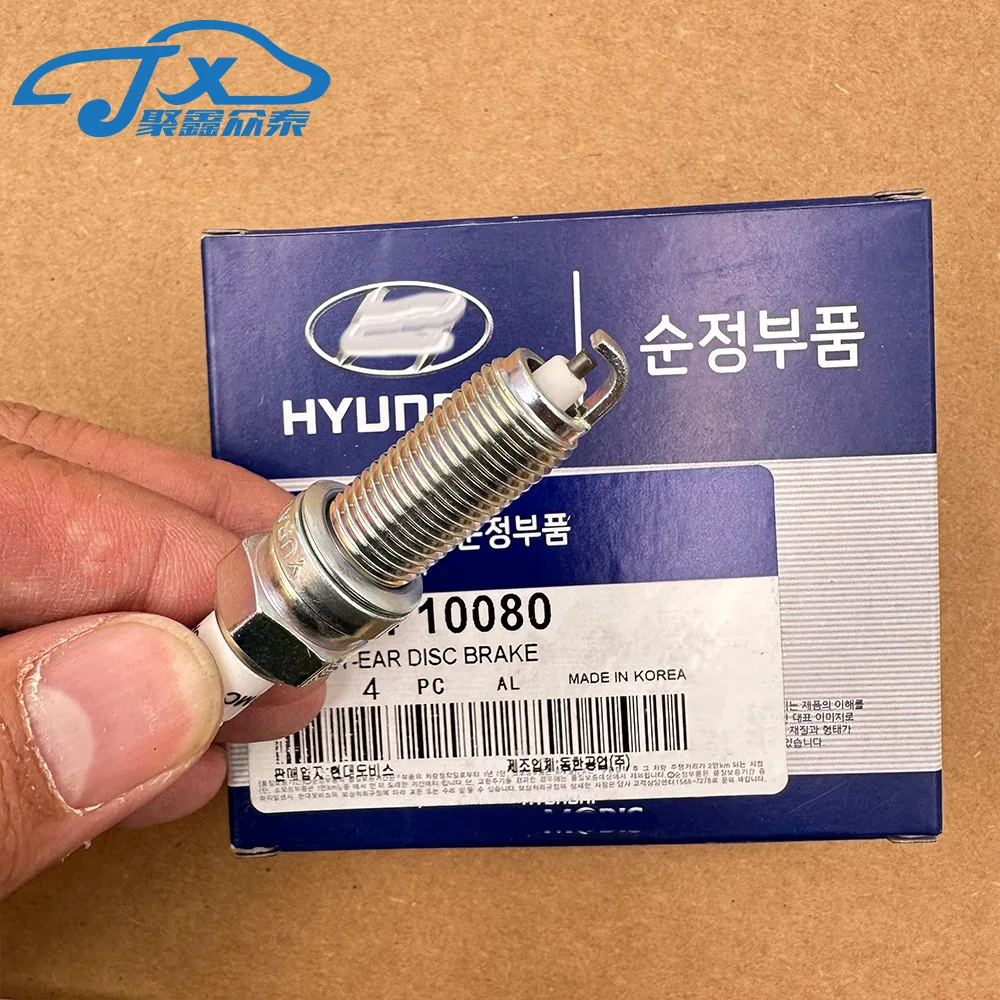 

4pcs 18854-10080 Normal Spark Plug For Hyundai I20 I30 IX20 Kia Soul Pro Rio Cee'D III Carens Venga 1885410080 RE8MC