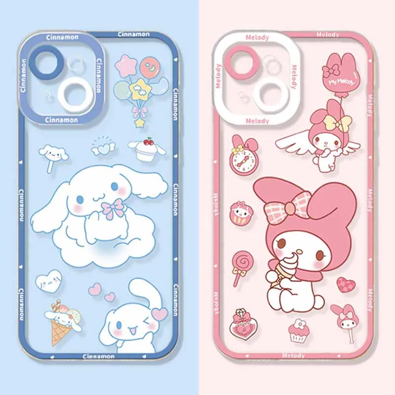

Мягкий силиконовый чехол Kuromi Melody Cinnamoroll для Xiaomi Redmi Note 12 Pro 11 11S 10 10S 9S 9 Max 8 7 6 5 10C 9A 9C 8A 7A
