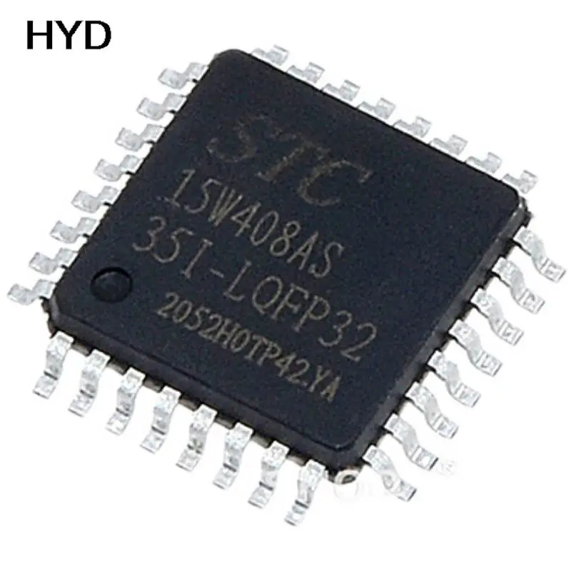 

10 PCS STC15W408AS-35 I-LQFP32 LQFP44 microcontroller chips