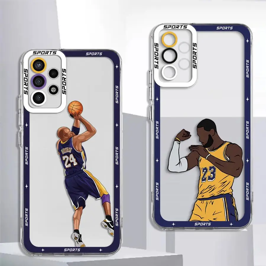 Basketball Star Sports Case for Xiaomi Redmi 13C Poco X3 Pro 10C 12 9A 10A 12C X3NFC Mi 11 Lite 11T Soft Phone Cover