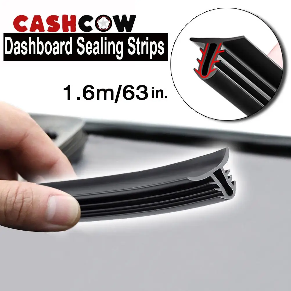 Автомобильные наклейки CASHCOW 160 см уплотнительные полосы для приборной панели