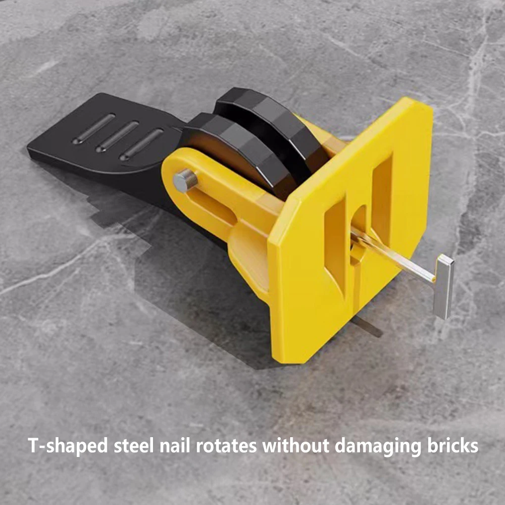 

50 Pieces Locator Tile Levelers Reusable Positioner Easy to Use Smooth Tiles Leveling Building Walls Floors Installation