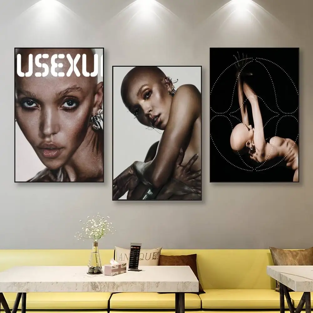 Фото Eusexua Singer FKA Twigs плакат стикер на стену для гостиной бар винтажная декоративная живопись №3