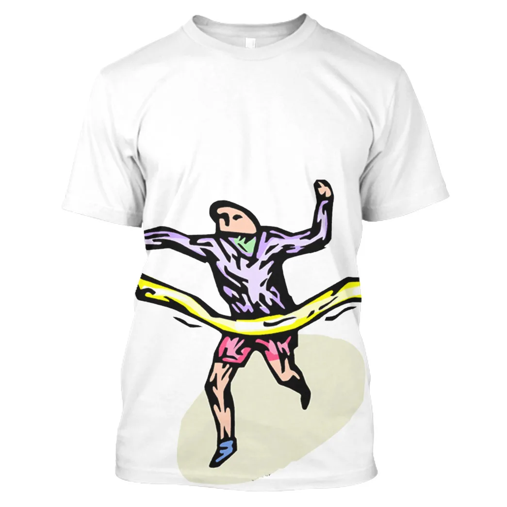 

Jumeast Running 3D Graphic T Shirt Printed Gym Workout Joggers Men T Shirts Quackity Sport Athlete Premium Plus Size Clothes Boy