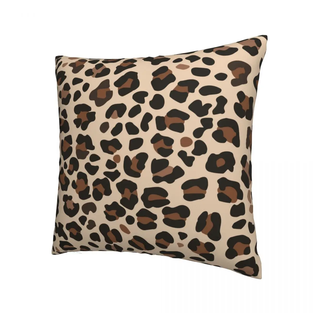 

Leopard Pillowcase Soft Polyester Cushion Cover Decor Animal Throw Pillow Case Cover Seat Square 40X40cm