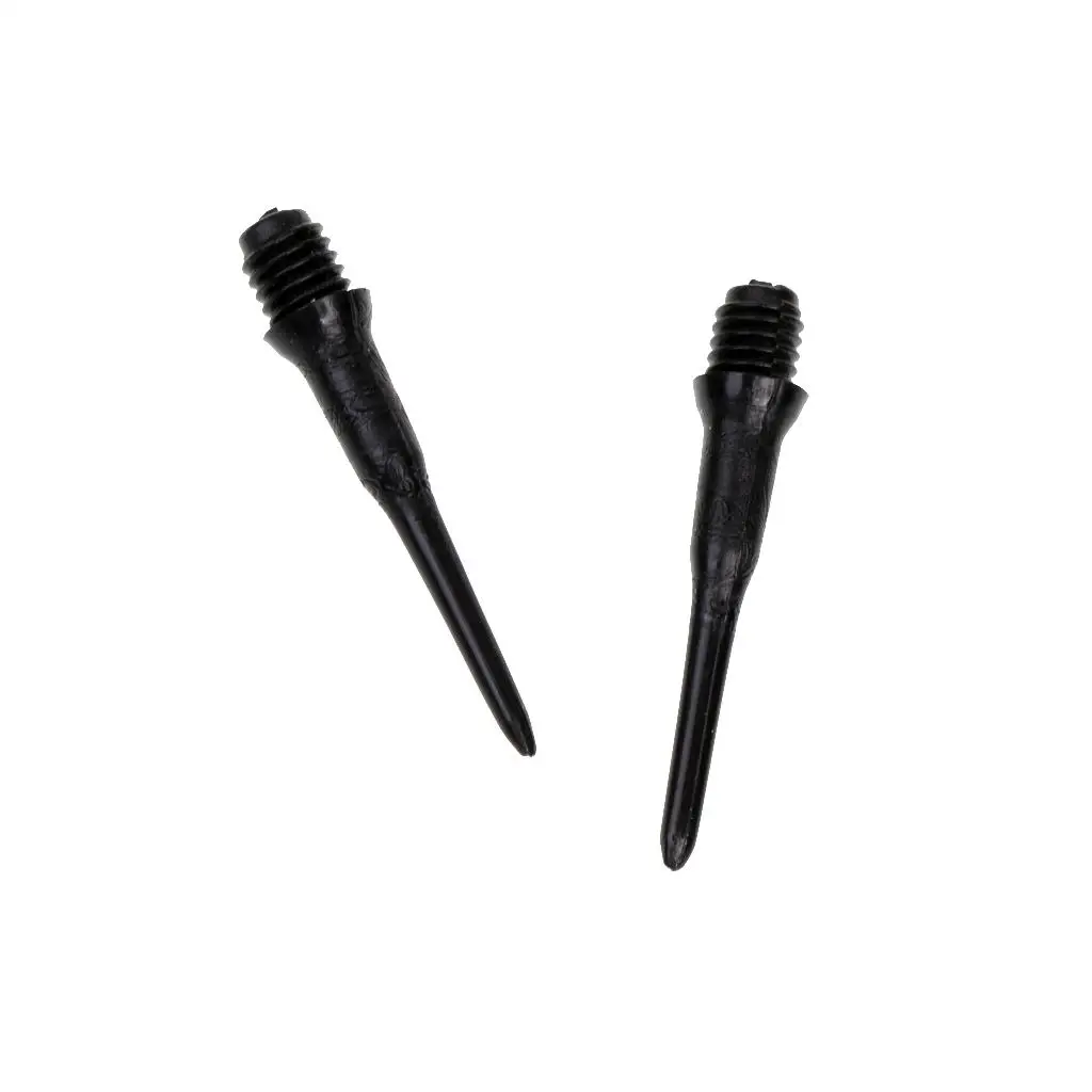

High-quality 27mm Dart Soft Tips Points Accessories Black - Set of 100