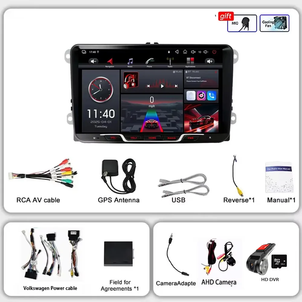 

9 ''4 + 64 ГБ автомобильное стерео радио для Skoda Roomster 2003-2015 беспроводной CarPlay Android авто головное устройство Canbus управление рулевым колесом